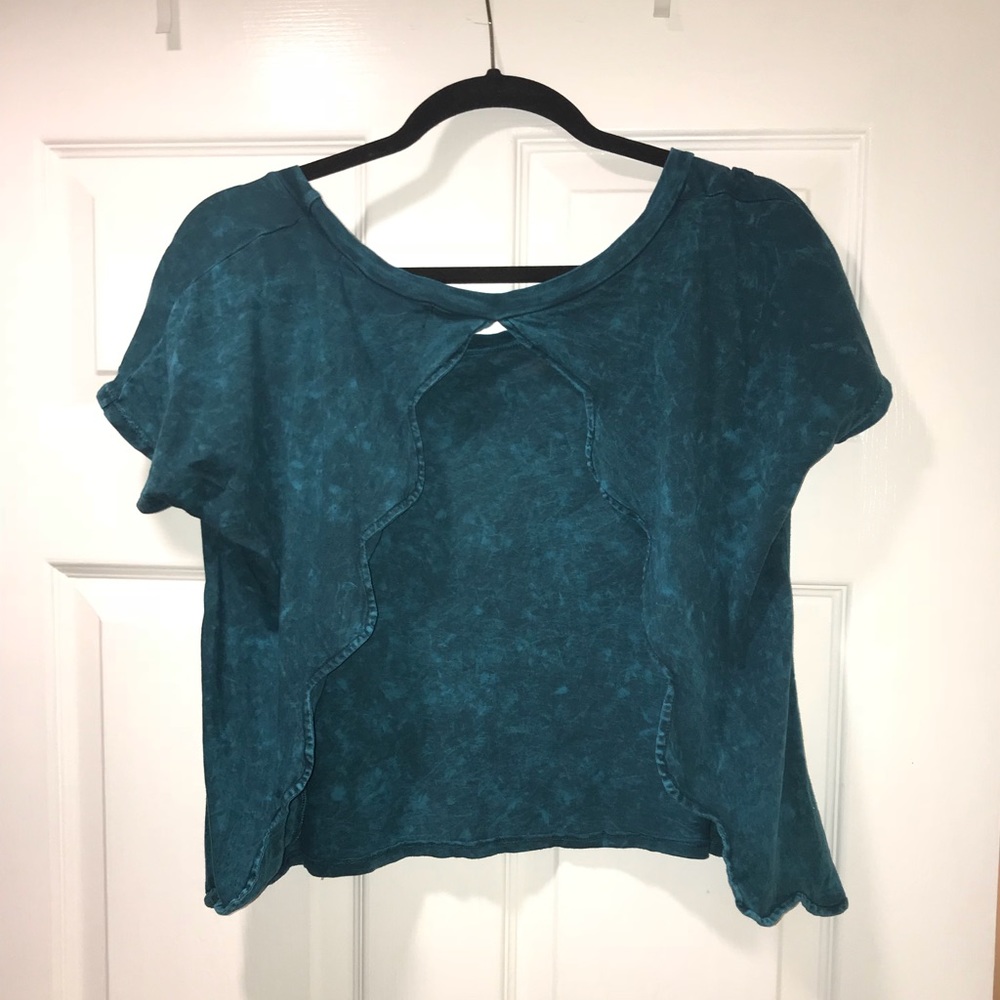 Open Back Flowy Short Sleeve